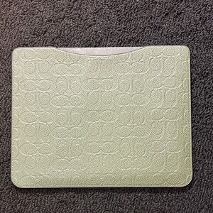 COACH Signature Tablet/Laptop Sleeve